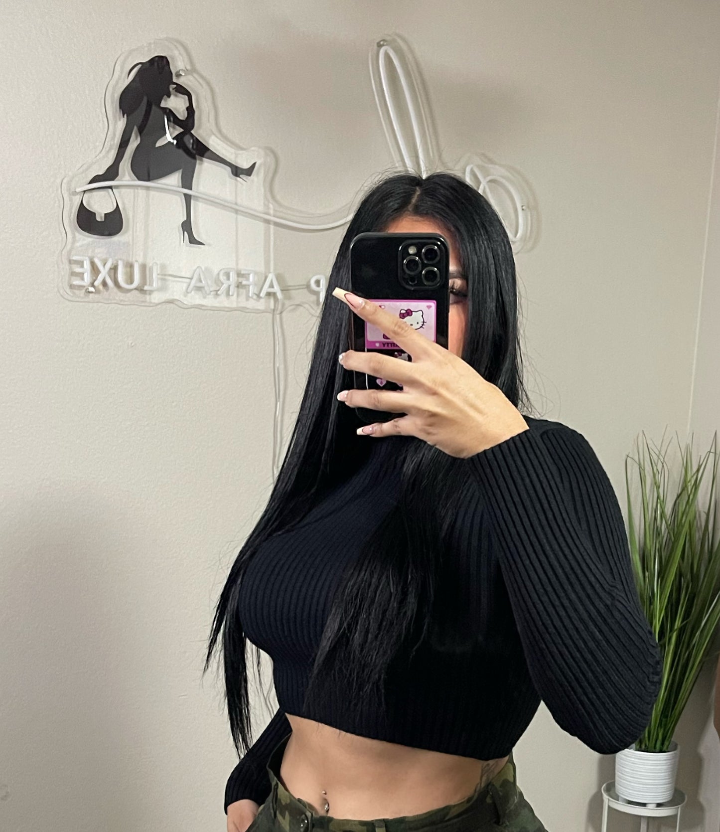 Basic Turtleneck (Black)