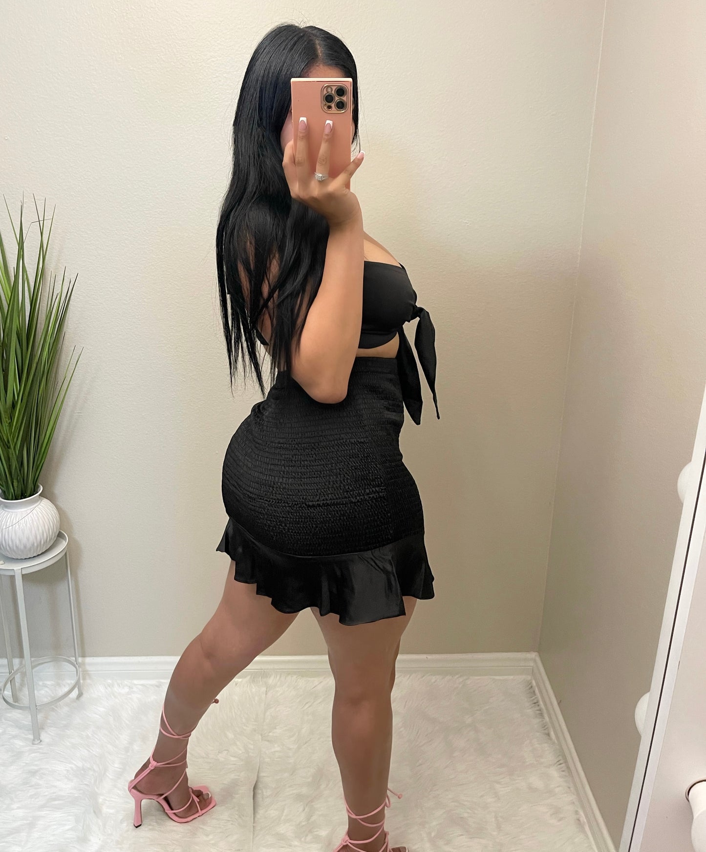 Jelly Two Piece Set (Black)