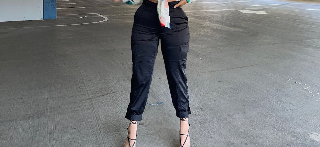 BBL Silk Pants (Black)