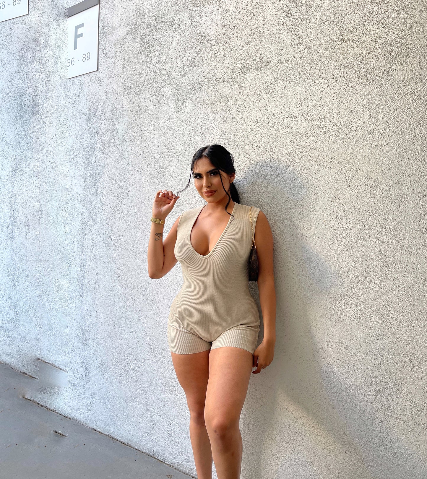 Beautifully Basic Jumpsuit (Nude)