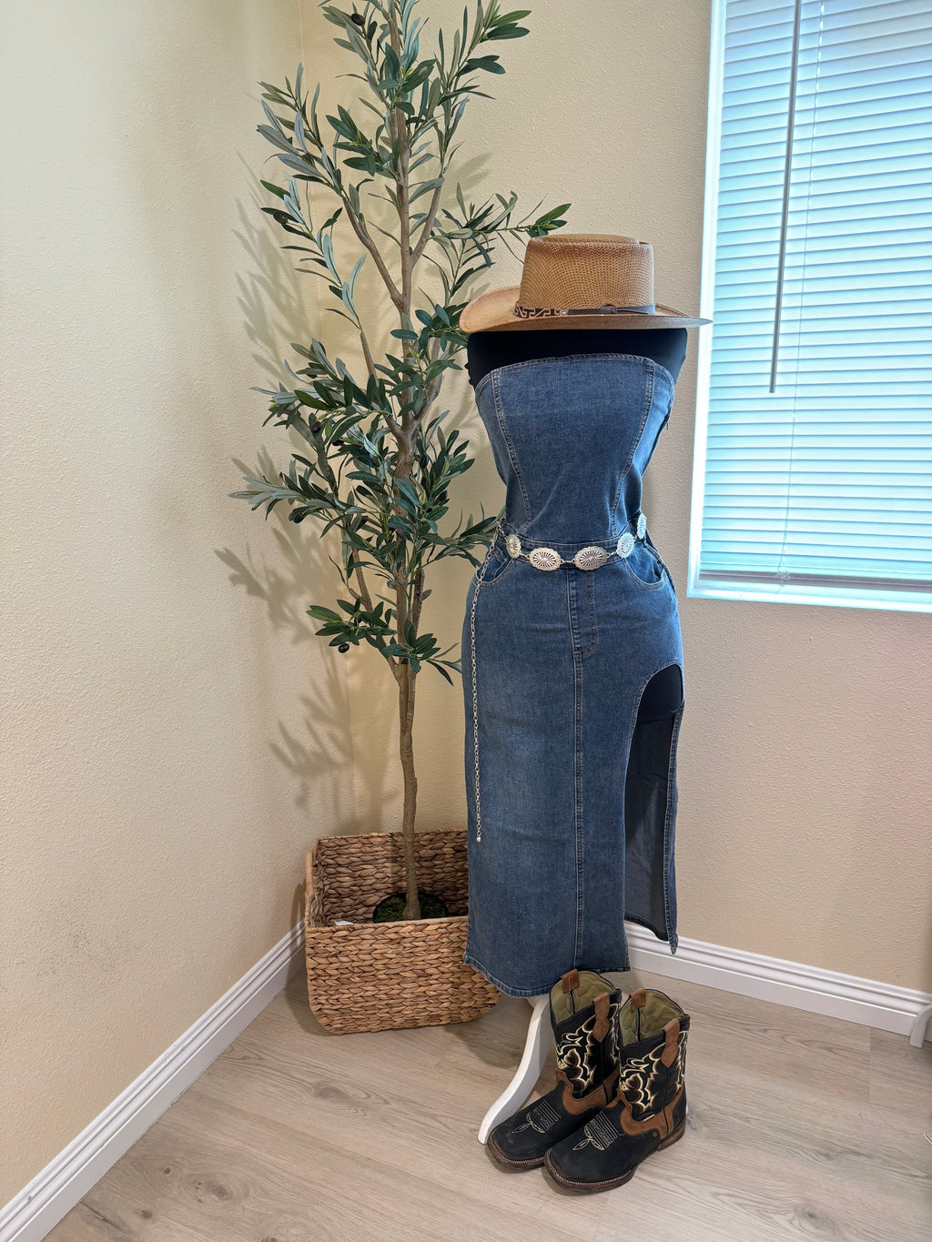 One Of A Kind Denim Dress