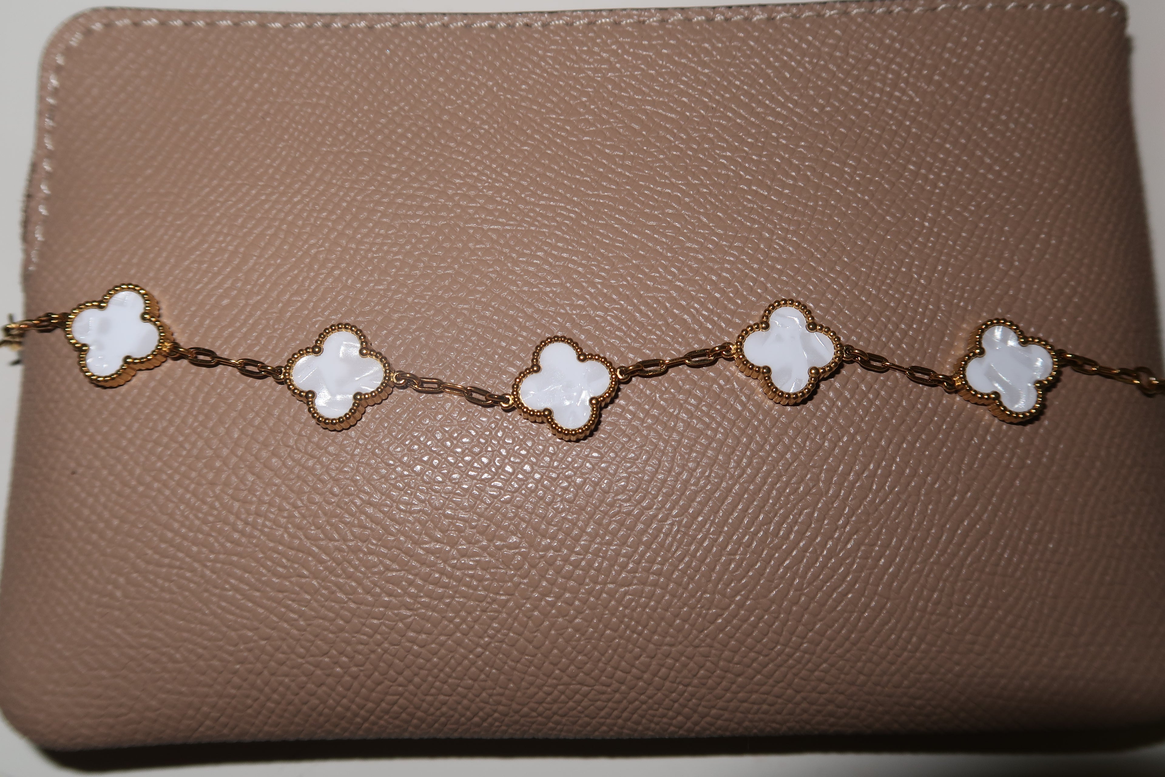 Gold/White Bracelet