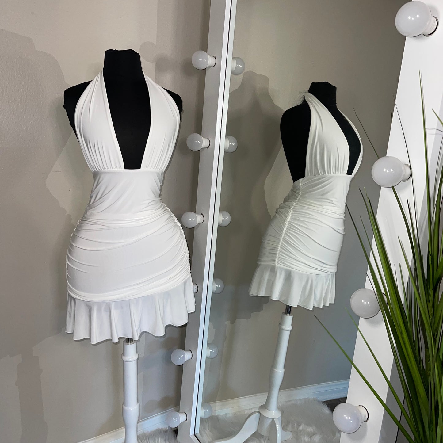 Darla Dress (White)