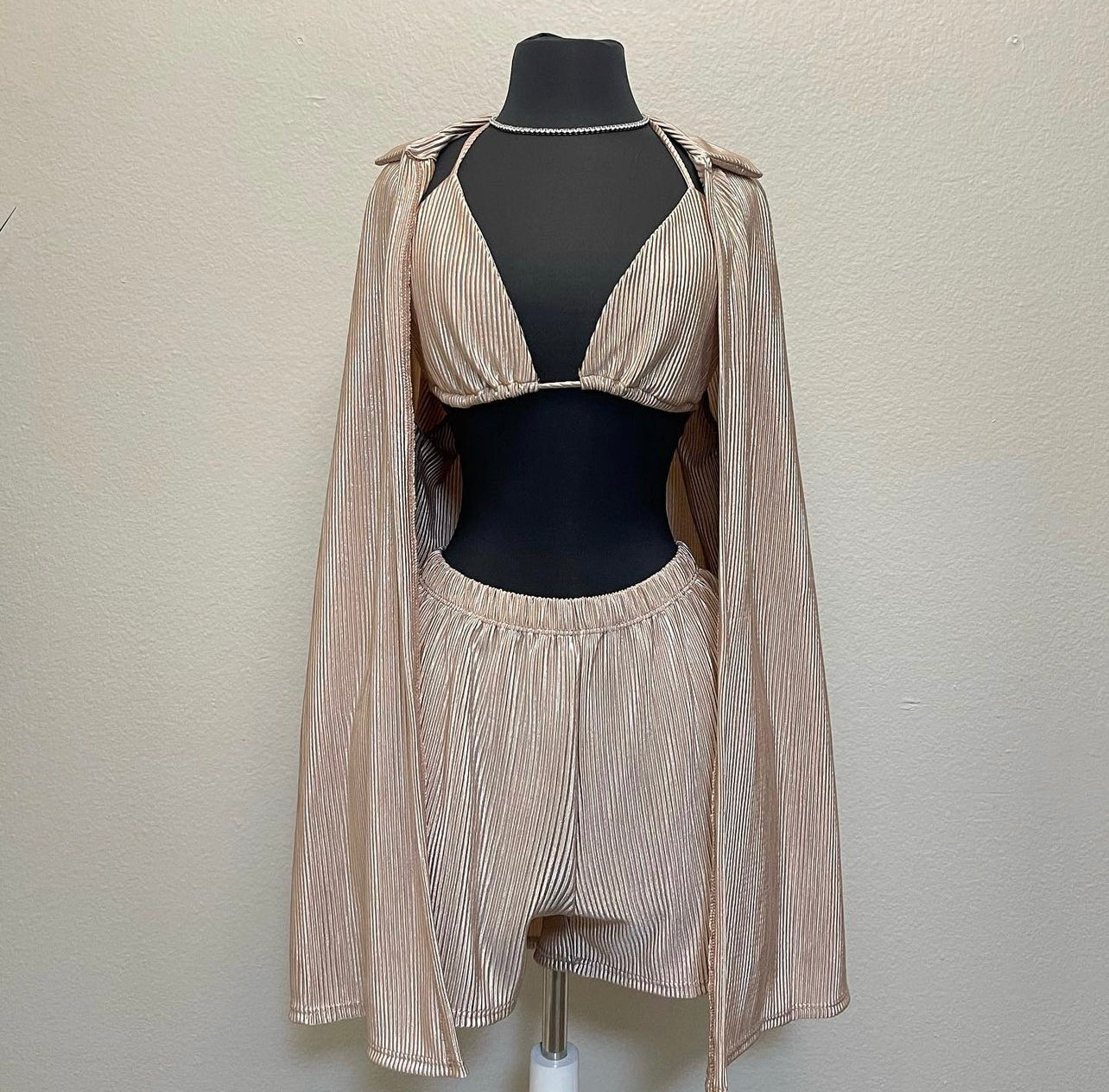 Miss Baby 3 Piece Set (Rose Gold)