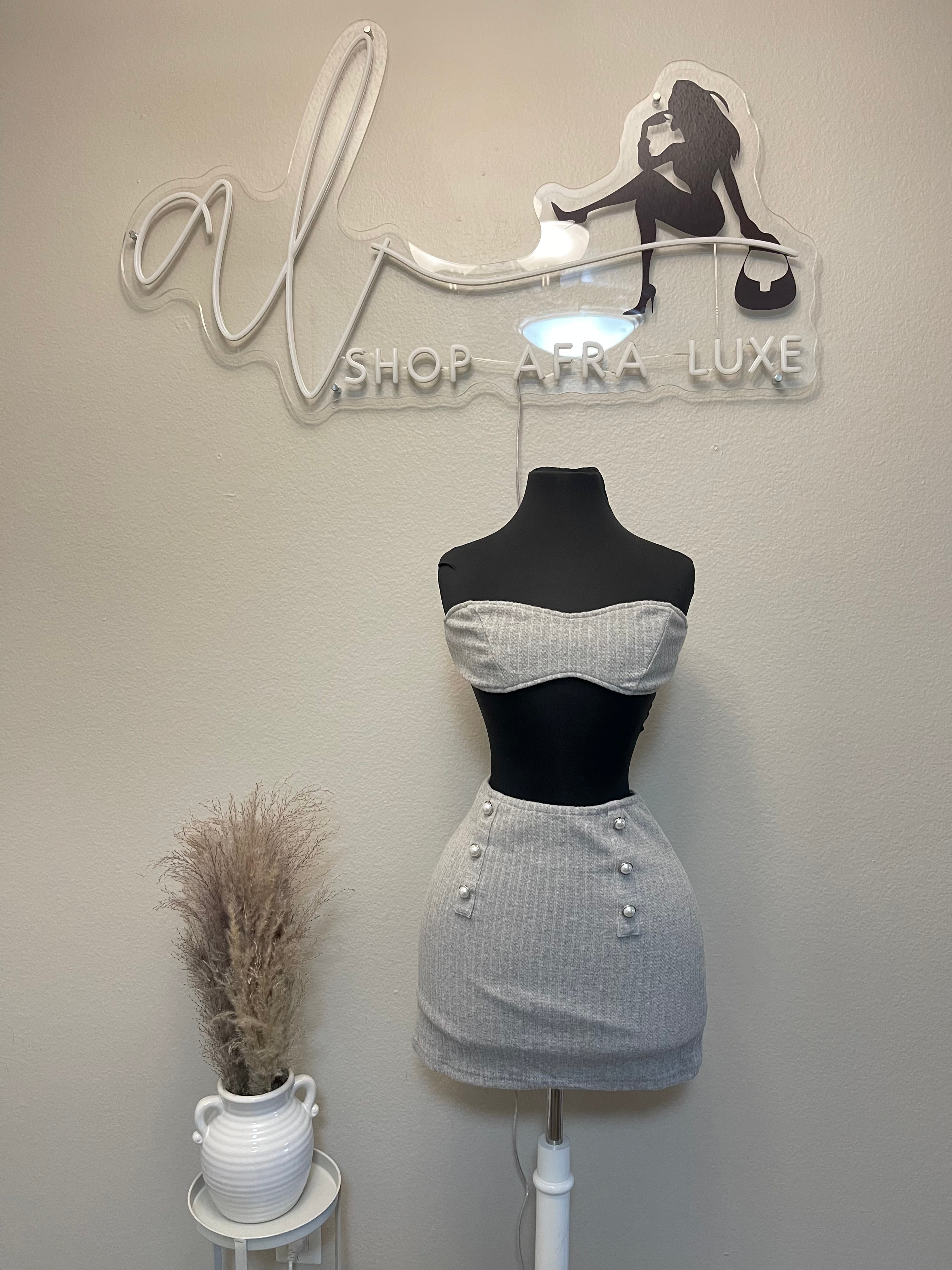 Miss CEO 3 Piece (Light Grey)