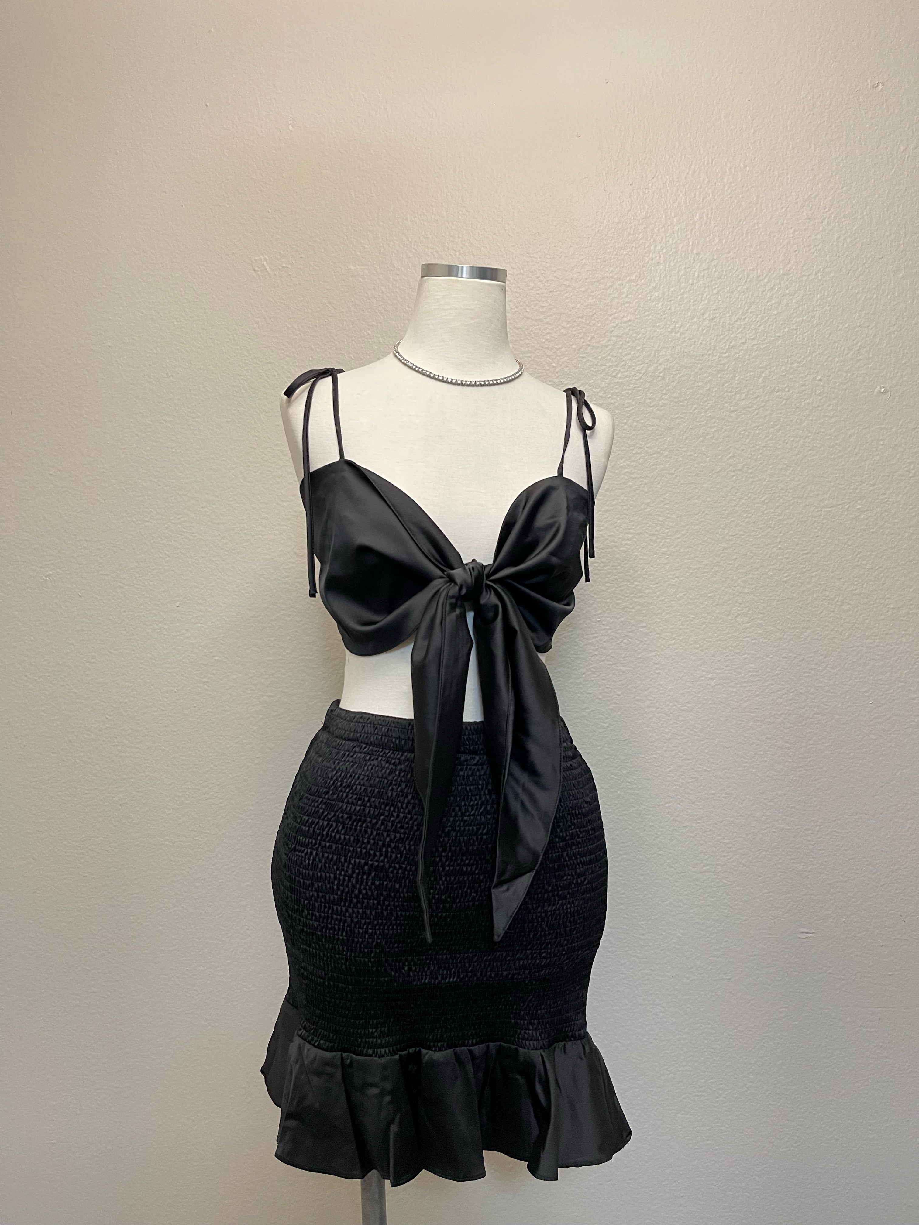 Jelly Two Piece Set (Black)