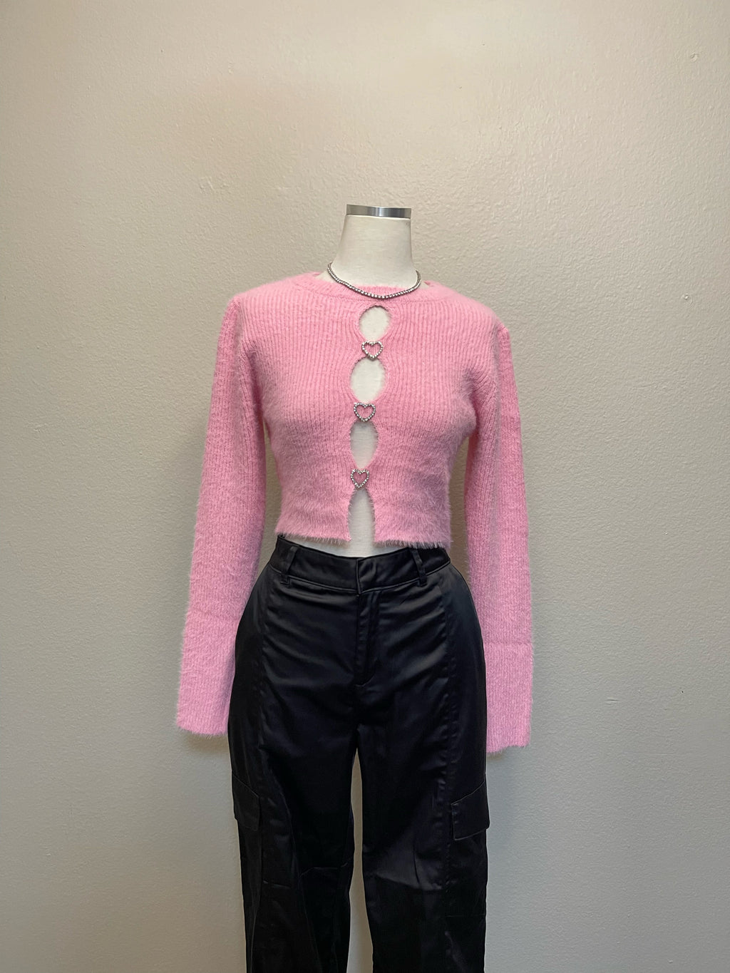 Fuzzy Lover Top (Pink)