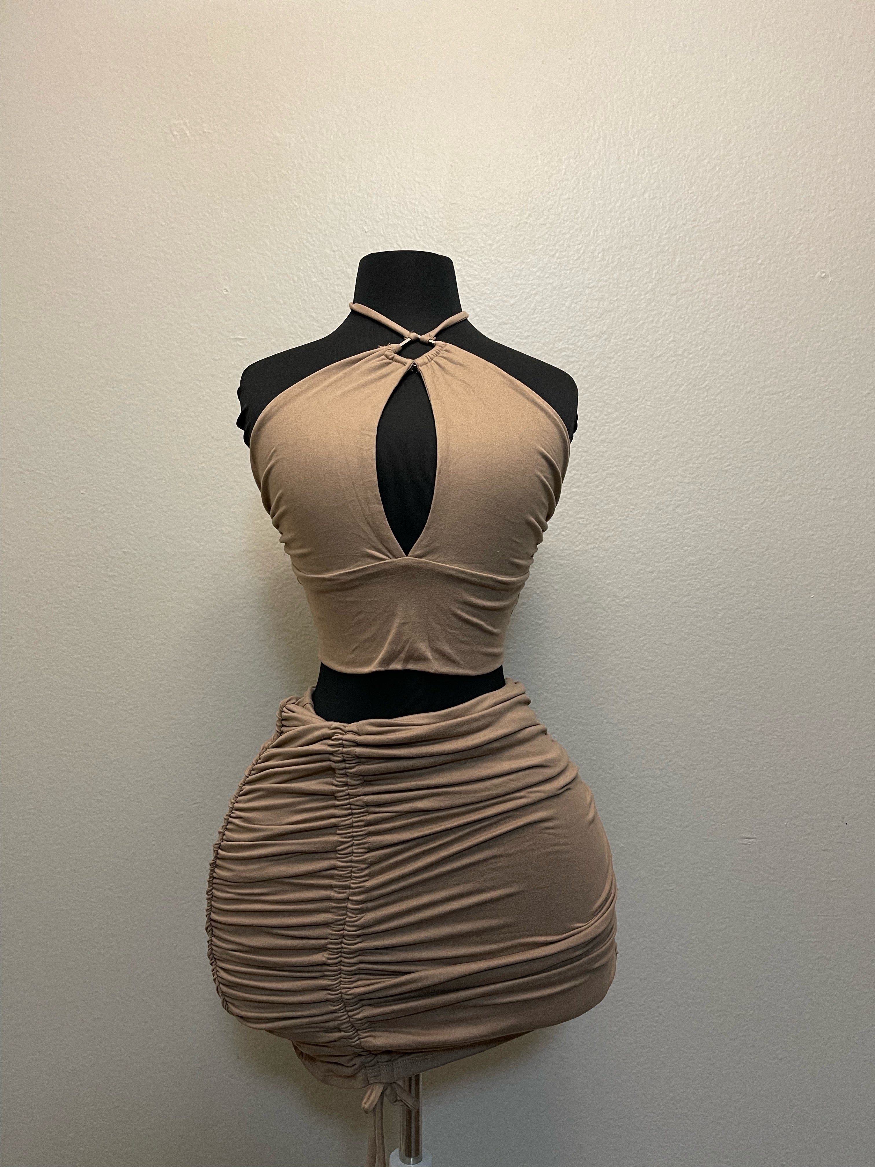 Marta Two Piece Set (Mocha)