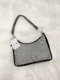 Pda Diamond Inspired Shoulder Bag