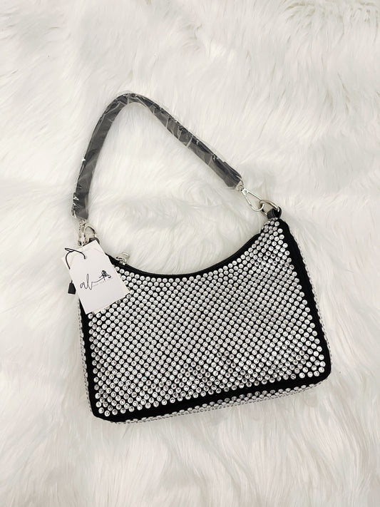 Pda Diamond Inspired Shoulder Bag