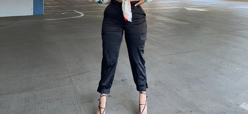 BBL Silk Pants (Black)
