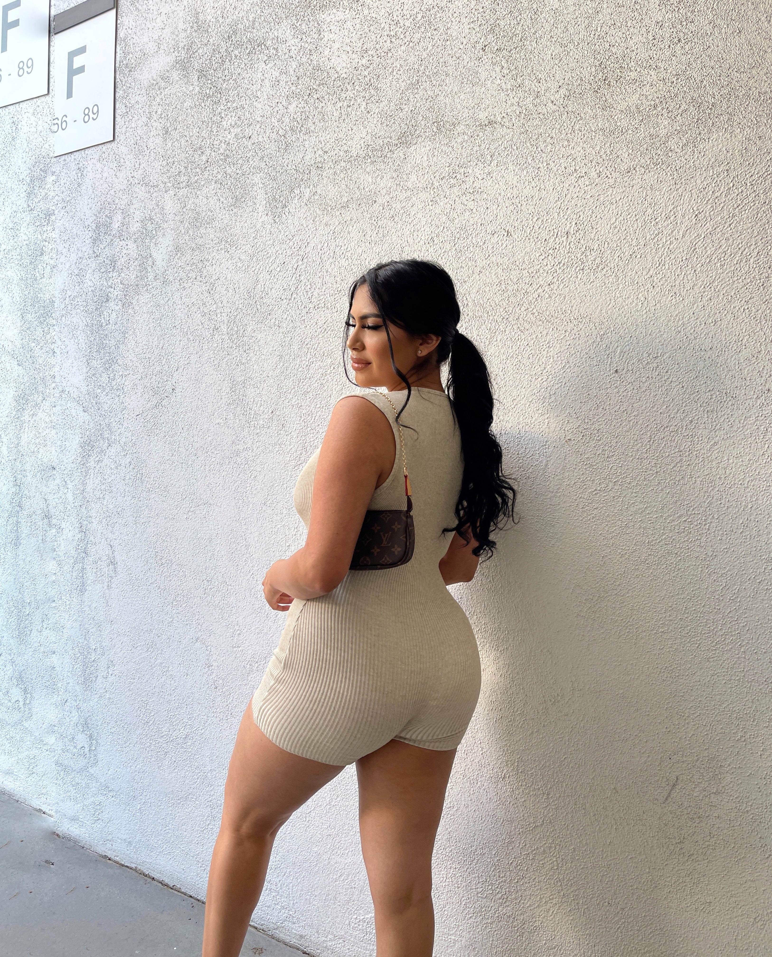 Beautifully Basic Jumpsuit (Nude)