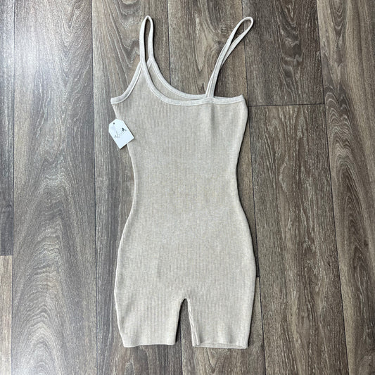 Strap Jumpsuit (Nude)