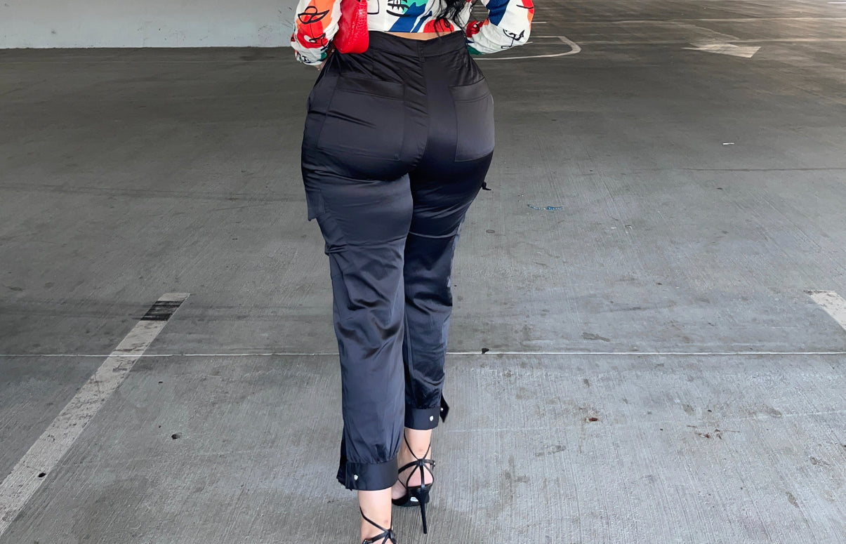 BBL Silk Pants (Black)