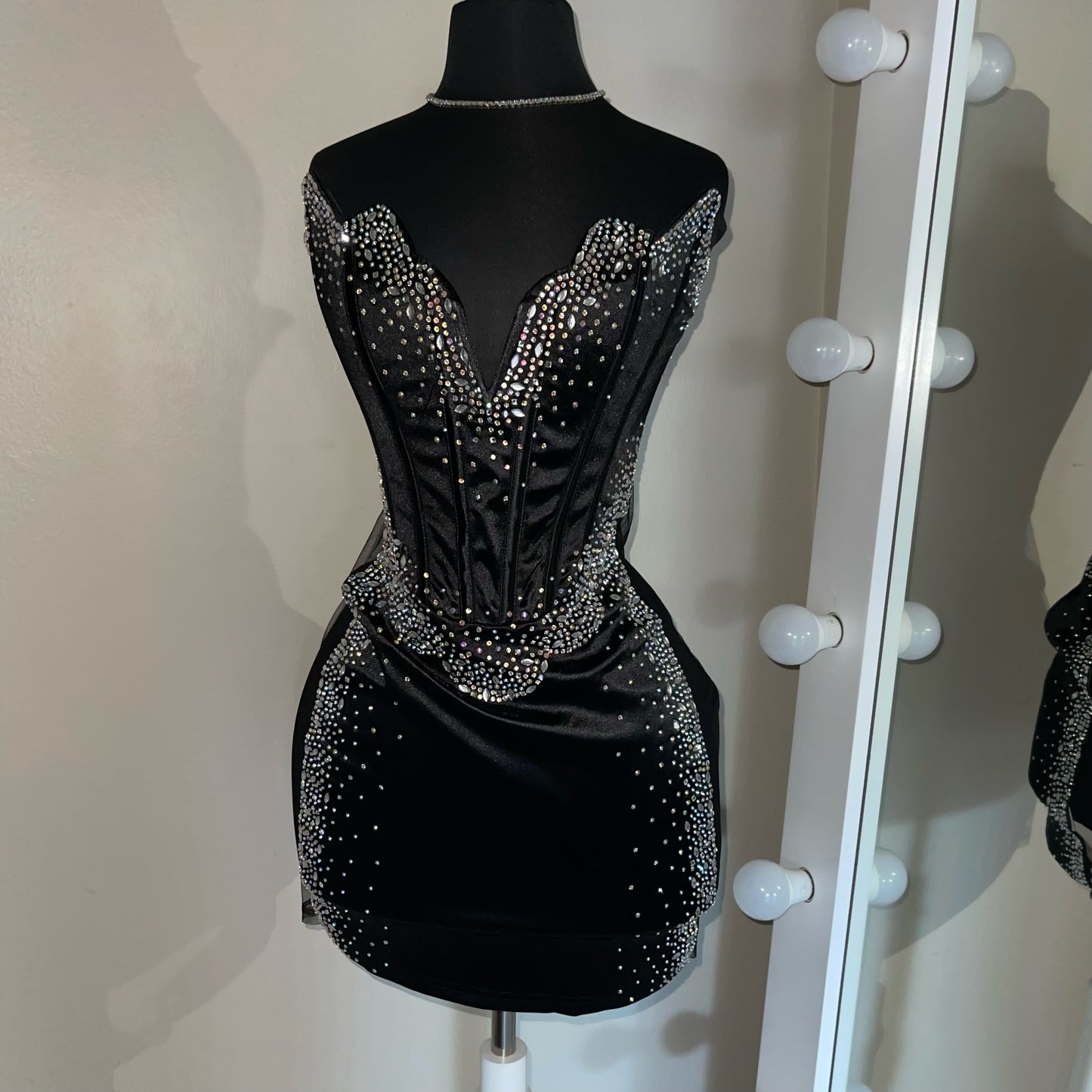 Diamond Dancing Dress (Black)