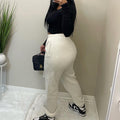 Afra Joggers (White)